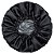 Touca De Banho De Cetim Luxo Ajustável Impermeável Antifrizz - Preto - Imagem 2
