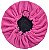 Touca Atoalhada Banho Microfibra Dupla Ajustável + Xuxinha - Preto / Pink - Imagem 2