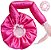 Touca Difusora Cetim Dupla Face Secadora Anti-frizz Seda - Pink / Rosa - Imagem 1