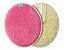 Kit 3 Bucha Vegetal Natural Esponja de Banho Esfoliante para Banho Basic Microfibra - Imagem 2