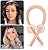 Modelador de Cachos Cetim Curling Rod + Touca Cetim Dupla Face + 2 Xuxinhas - Champagne / Preto - Imagem 3
