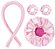 Modelador de Cachos Cetim Curling Rod + Touca Cetim Dupla Face + 2 Xuxinhas - Rosa - Imagem 1