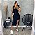 Vestido Midi Canelado Belly Com Fenda - Imagem 2
