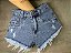 Short Jeans Desfiado - Imagem 1