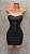 Vestido Couro Fake - Imagem 1