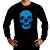 Camiseta Crânio Manga Longa - Imagem 1