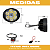 Farol Milha Moto 36w R30 - Luz Alta 6000k + Suporte p/ Espelho + Interruptor - Par - Imagem 3