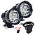 Farol de LED Milha Moto Cree 60w + Controle Guidão Prova Água 10000 Lumens - Par - Imagem 1