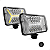Farol LED Universal 4x6 Pol 96w Retangular Com Seta Laranja X - Par - Imagem 1