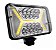 Farol LED Universal 4x6 Pol 96w Retangular Com Seta Laranja X - Und - Imagem 1