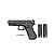 Pistola de airsoft Glock G18B GEN4 WE á gás (GBB) Blowback/Slide metal - Cal. 6mm - Imagem 4