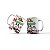 Caneca de cerâmica 325ml - Florks Feliz natal - Imagem 1