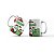 Caneca de cerâmica 325ml - Florks Feliz natal 2 - Imagem 1