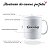 Caneca alça colorida Flork Humor - Já pode (preta) 325ml - Imagem 3