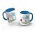 Caneca alça colorida Flork dia dos pais - Primeiro herói (azul claro) 325ml - Imagem 1