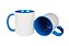 Caneca alça colorida Flork dia dos pais - Primeiro herói (azul claro) 325ml - Imagem 2