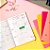 Planner Mensal - permanente (sem data) - Floral Mostarda - Imagem 2