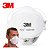 Máscara de Proteção Respiratória PFF2 Aura 9320+BR 3M - Un - Imagem 1