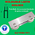 Roldana Light Holder (roldana do leito) p/portas  seccionadas - Emb com 100 pçs - Imagem 3