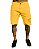 Bermuda Jeans Yellow Super Skinny Destroyed - Imagem 2