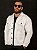 Jaqueta Jeans Slim Fit Branca Destroyed - Imagem 3