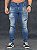 Calça Jeans Super Skinny Marines Destroyed - Imagem 3