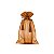 Saquinho de organza Bronze com pingente 35x21cm B154328 - Imagem 1