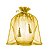 Saquinho de organza Ouro com pingente 45x36cm B155950 - Imagem 1