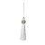 Tassel Branco c/ detalhes em strass F209044 - Imagem 1