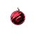 Bola Vermelha Espiral 10cm - G150978 - Imagem 1