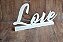 Letra cursiva love - Imagem 1