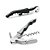 50 Saca-rolhas. Metal. Com abridor de garrafas e canivete 94117 - Imagem 3