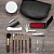 10 Kits manicure 15 peças em estojo de couro sintético 127 personalizado Minimo 10 peças - Imagem 1