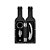 12 Kit vinho garrafa personalizado - Imagem 3