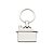 50 Chaveiros Metal casinha personalizados 12209 - Imagem 1