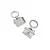 50 Chaveiros Metal casinha personalizados 12209 - Imagem 2