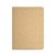 100 Cadernos B7 de capa flexível em cartão kraft 100% reciclado, com páginas lisas recicladas 93461 - Imagem 3