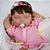 Boneca Bebê Reborn Menina 48 Cm Olhos Fechados Corpo Em Vinil Siliconado Pronta Entrega - Imagem 4