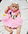 Bebê Reborn Menina Saskia 52 Cm Olhos Abertos Lindíssima Corpo Vinil Siliconado Um Verdadeiro Presente - Imagem 1
