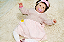 Boneca Bebê Reborn Menina 53 Cm Crystal Olhos Abertos Princesinha Linda E Sofisticada Parece De Verdade - Imagem 3
