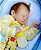 Bebê Reborn Menina Lilly May 47 Cm Olhos Fechados Detalhes Reais Com Lindo Enxoval E Acessórios - Imagem 4