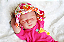 Boneca Bebê Reborn Menina Kimberly 51 Cm Olhos Fechados Detalhes Reais De Um Bebê De Verdade - Imagem 4