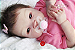 Bebê Reborn Menina Shyann 43 Cm Olhos Abertos Bebê Mais Realista Com Chupeta E Enxoval Promoção - Imagem 1