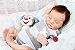 Bebê Reborn Menino Levi 48 Cm Olhos Fechados Bebê Muito Realista Acompanha Enxoval Super Promoção - Imagem 2