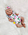 Bebê Reborn Menina Coco Malu 40 Cm Olhos Abertos Toda Em Silicone Sólido Com Enxoval E Chupeta - Imagem 1