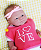 Bebê Reborn Menina Coco Malu 40 Cm Olhos Abertos Silicone Sólido Com Enxoval E Uma Linda Chupeta - Imagem 2