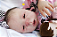 Bebê Reborn Menina Eden Modelo Especial Síndrome De Down 51 Cm Olhos Abertos Linda E Muito Realista - Imagem 2