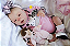 Bebê Reborn Menina Eden Modelo Especial Síndrome De Down 51 Cm Olhos Abertos Linda E Muito Realista - Imagem 1