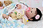 Bebê Reborn Menina Jialli 48 Cm Olhos Abertos Bebê Oriental Linda Com Enxoval E Chupeta Super Promoção - Imagem 3
