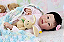 Bebê Reborn Menina Jialli 48 Cm Olhos Abertos Bebê Oriental Linda Com Enxoval E Chupeta Super Promoção - Imagem 2
